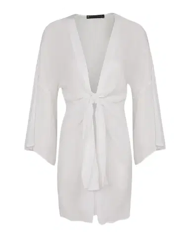 ViX Solid Perola Knot Short Coverup | Thumbnail 1 ViX Solid Perola Knot Short Coverup | Thumbnail 1