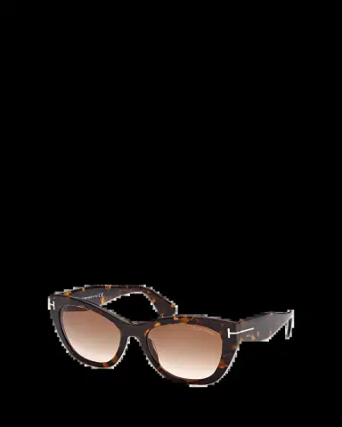 TOM FORD Cara Plastic Cat-Eye Sunglasses | Thumbnail 2 TOM FORD Cara Plastic Cat-Eye Sunglasses | Thumbnail 2