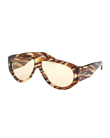 Tom Ford Patterned Round Acetate Sunglasses | Thumbnail 1 Tom Ford Patterned Round Acetate Sunglasses | Thumbnail 1