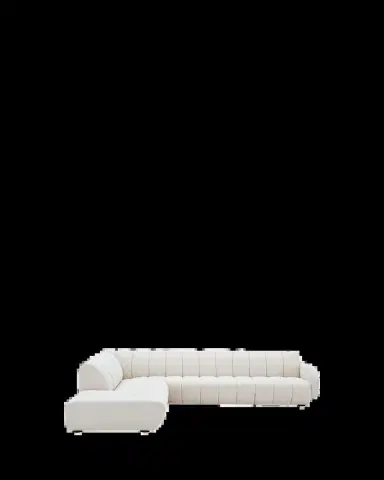 Jonathan Adler Brigitte Left-Arm Facing Sectional, Olympus Oatmeal | Thumbnail 2 Jonathan Adler Brigitte Left-Arm Facing Sectional, Olympus Oatmeal | Thumbnail 2