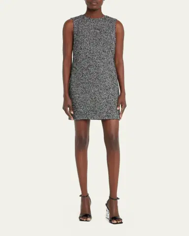Dolce & Gabbana Tweed Sleeveless Mini Dress | Thumbnail 2 Dolce & Gabbana Tweed Sleeveless Mini Dress | Thumbnail 2