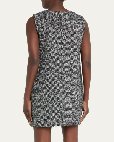 Dolce & Gabbana Tweed Sleeveless Mini Dress | Thumbnail 3 Dolce & Gabbana Tweed Sleeveless Mini Dress | Thumbnail 3