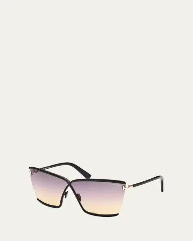 TOM FORD Elle 02 Acetate/Metal Butterfly Sunglasses | Thumbnail 2 TOM FORD Elle 02 Acetate/Metal Butterfly Sunglasses | Thumbnail 2