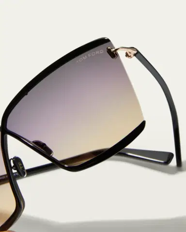 TOM FORD Elle 02 Acetate/Metal Butterfly Sunglasses | Thumbnail 4 TOM FORD Elle 02 Acetate/Metal Butterfly Sunglasses | Thumbnail 4