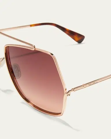 Max Mara Elsa Geo Metal Butterfly Sunglasses | Thumbnail 4 Max Mara Elsa Geo Metal Butterfly Sunglasses | Thumbnail 4