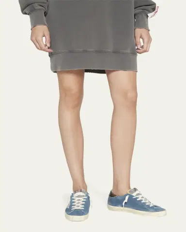 Golden Goose Super-Star Suede Glitter Low-Top Sneakers | Thumbnail 2 Golden Goose Super-Star Suede Glitter Low-Top Sneakers | Thumbnail 2