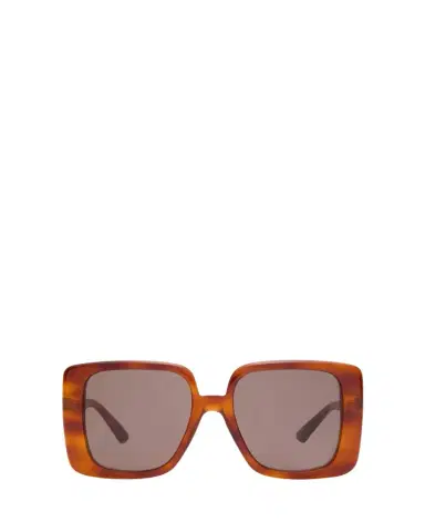 Gucci Oversized Square Havana Acetate Sunglasses | Thumbnail 1 Gucci Oversized Square Havana Acetate Sunglasses | Thumbnail 1