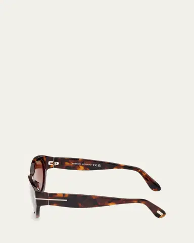 TOM FORD Signature T Acetate Cat-Eye Sunglasses | Thumbnail 3 TOM FORD Signature T Acetate Cat-Eye Sunglasses | Thumbnail 3