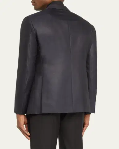 Giorgio Armani Men's Textured Dinner Jacket | Thumbnail 3 Giorgio Armani Men's Textured Dinner Jacket | Thumbnail 3