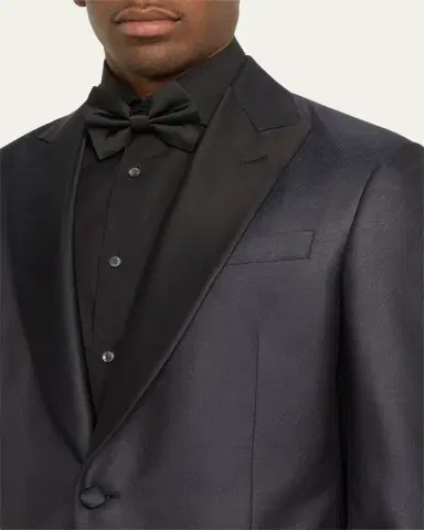 Giorgio Armani Men's Textured Dinner Jacket | Thumbnail 5 Giorgio Armani Men's Textured Dinner Jacket | Thumbnail 5