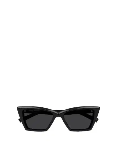 Saint Laurent Beveled Acetate Cat-Eye Sunglasses | Thumbnail 1 Saint Laurent Beveled Acetate Cat-Eye Sunglasses | Thumbnail 1