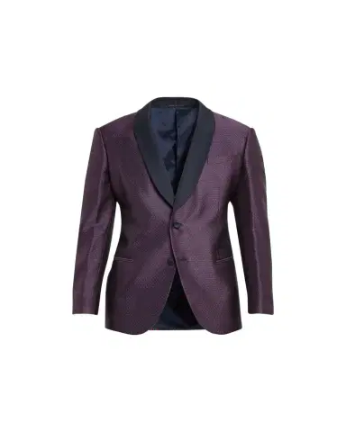 Giorgio Armani Men's Jacquard Shawl Blazer | Thumbnail 1 Giorgio Armani Men's Jacquard Shawl Blazer | Thumbnail 1