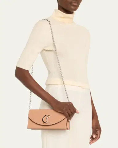 Christian Louboutin Loubi54 Flap Patent Leather Clutch Bag | Thumbnail 2 Christian Louboutin Loubi54 Flap Patent Leather Clutch Bag | Thumbnail 2