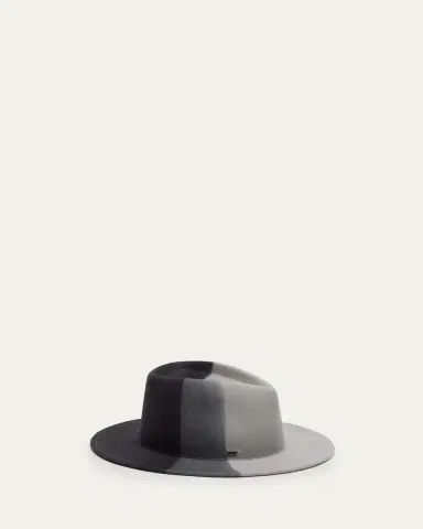 Eugenia Kim Blaine Color Block Wool Fedora Hat | Thumbnail 2 Eugenia Kim Blaine Color Block Wool Fedora Hat | Thumbnail 2