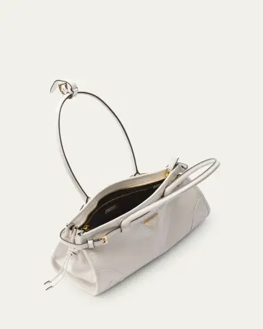 Prada Bonnie Medium Leather Shoulder Bag | Thumbnail 11 Prada Bonnie Medium Leather Shoulder Bag | Thumbnail 11