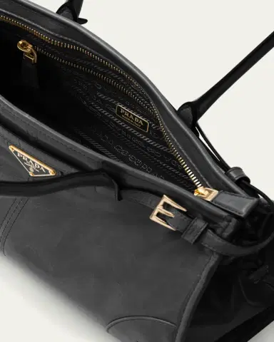 Prada Bonnie Medium Leather Shoulder Bag | Thumbnail 4 Prada Bonnie Medium Leather Shoulder Bag | Thumbnail 4