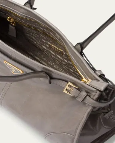 Prada Bonnie Medium Leather Shoulder Bag | Thumbnail 8 Prada Bonnie Medium Leather Shoulder Bag | Thumbnail 8