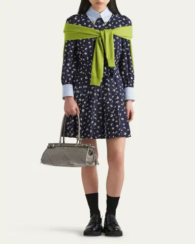 Prada Bonnie Medium Leather Shoulder Bag | Thumbnail 9 Prada Bonnie Medium Leather Shoulder Bag | Thumbnail 9
