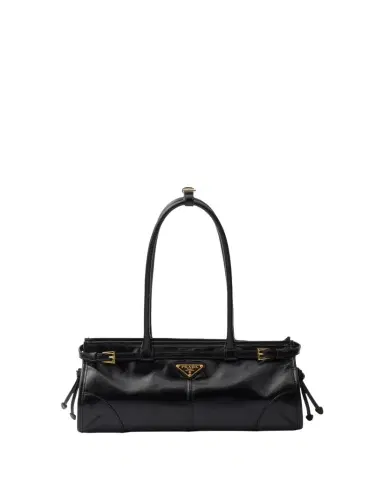 Prada Bonnie Medium Leather Shoulder Bag | Thumbnail 1 Prada Bonnie Medium Leather Shoulder Bag | Thumbnail 1