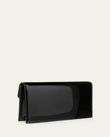 Christian Louboutin Loubi54 Flap Patent Leather Clutch Bag | Thumbnail 3 Christian Louboutin Loubi54 Flap Patent Leather Clutch Bag | Thumbnail 3