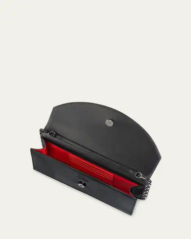 Christian Louboutin Loubi54 Flap Patent Leather Clutch Bag | Thumbnail 4 Christian Louboutin Loubi54 Flap Patent Leather Clutch Bag | Thumbnail 4