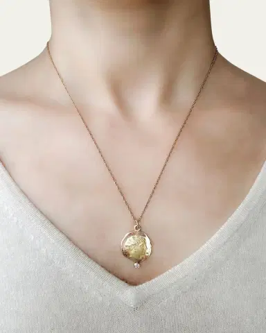 Haute Victoire Andromeda Diamond Necklace, 15"L | Thumbnail 2 Haute Victoire Andromeda Diamond Necklace, 15"L | Thumbnail 2