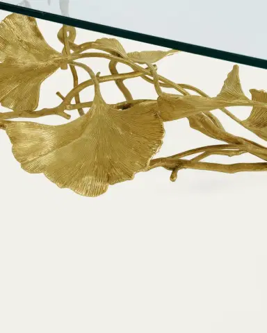 Michael Aram Golden Ginkgo Coffee Table | Thumbnail 5 Michael Aram Golden Ginkgo Coffee Table | Thumbnail 5