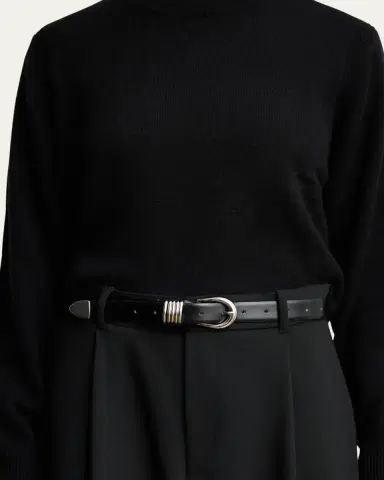 Déhanche Hollyhock Leather Belt | Thumbnail 2 Déhanche Hollyhock Leather Belt | Thumbnail 2