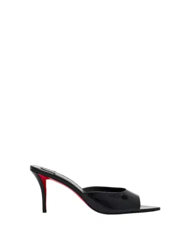 Christian Louboutin 80mm Miss Z Patent Mule Sandals | Thumbnail 1 Christian Louboutin 80mm Miss Z Patent Mule Sandals | Thumbnail 1