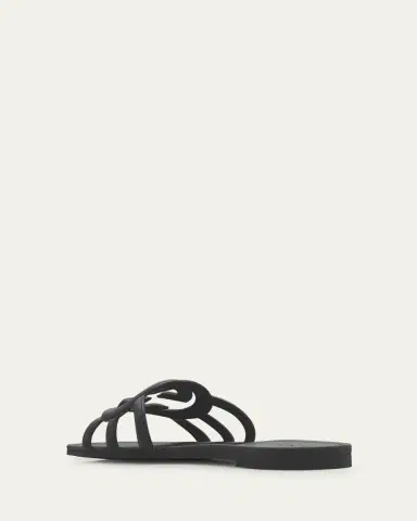 Gucci Palma GG Rubber Flat Slide Sandals | Thumbnail 4 Gucci Palma GG Rubber Flat Slide Sandals | Thumbnail 4