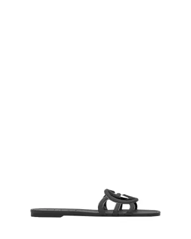 Gucci Palma GG Rubber Flat Slide Sandals | Thumbnail 1 Gucci Palma GG Rubber Flat Slide Sandals | Thumbnail 1