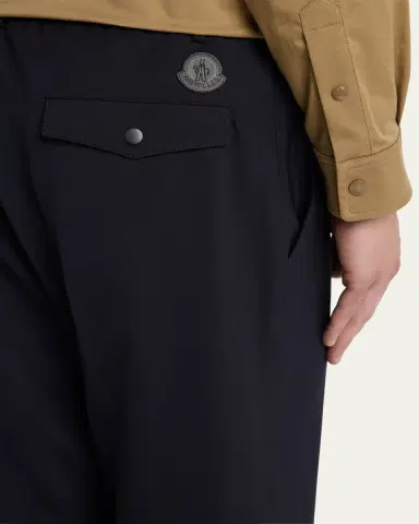 Moncler Men's Tailored Gabardine Pants | Thumbnail 5 Moncler Men's Tailored Gabardine Pants | Thumbnail 5
