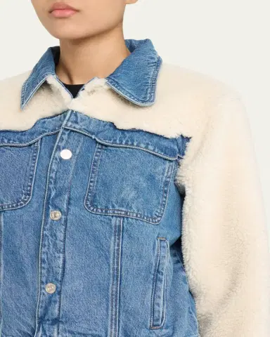 MOTHER The Backbend Combo Denim Jacket | Thumbnail 5 MOTHER The Backbend Combo Denim Jacket | Thumbnail 5