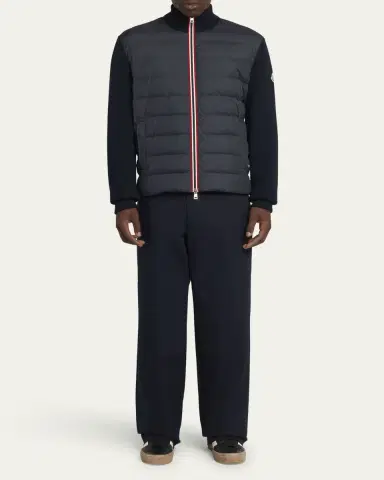Moncler Men's Down Knit Jacket | Thumbnail 2 Moncler Men's Down Knit Jacket | Thumbnail 2