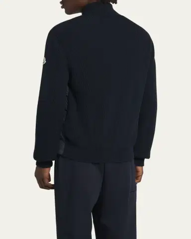 Moncler Men's Down Knit Jacket | Thumbnail 3 Moncler Men's Down Knit Jacket | Thumbnail 3