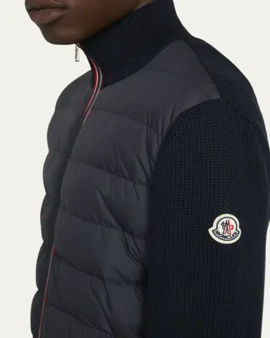 Moncler Men's Down Knit Jacket | Thumbnail 5 Moncler Men's Down Knit Jacket | Thumbnail 5