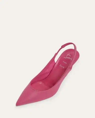 Christian Louboutin 85mm Sporty Kate Leather Slingback Pumps | Thumbnail 5 Christian Louboutin 85mm Sporty Kate Leather Slingback Pumps | Thumbnail 5