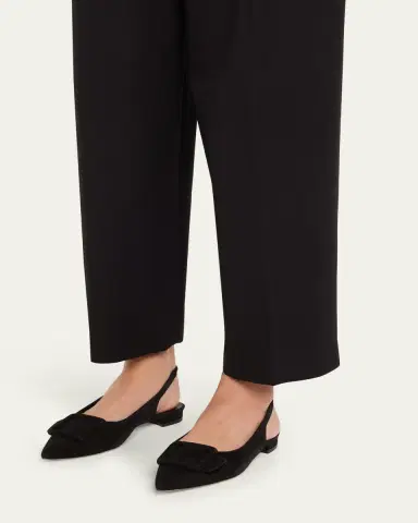 Manolo Blahnik Maylura Suede Slingback Ballerina Flats | Thumbnail 2 Manolo Blahnik Maylura Suede Slingback Ballerina Flats | Thumbnail 2