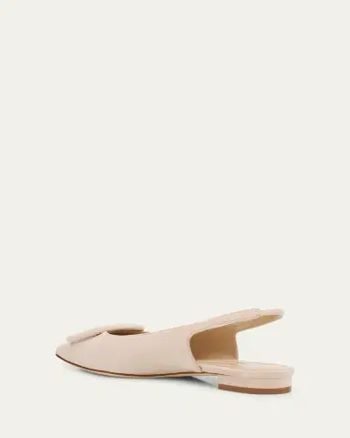 Manolo Blahnik Maylura Suede Slingback Ballerina Flats | Thumbnail 6 Manolo Blahnik Maylura Suede Slingback Ballerina Flats | Thumbnail 6