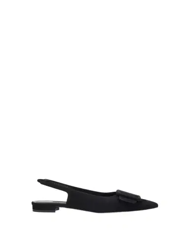 Manolo Blahnik Maylura Suede Slingback Ballerina Flats | Thumbnail 1 Manolo Blahnik Maylura Suede Slingback Ballerina Flats | Thumbnail 1