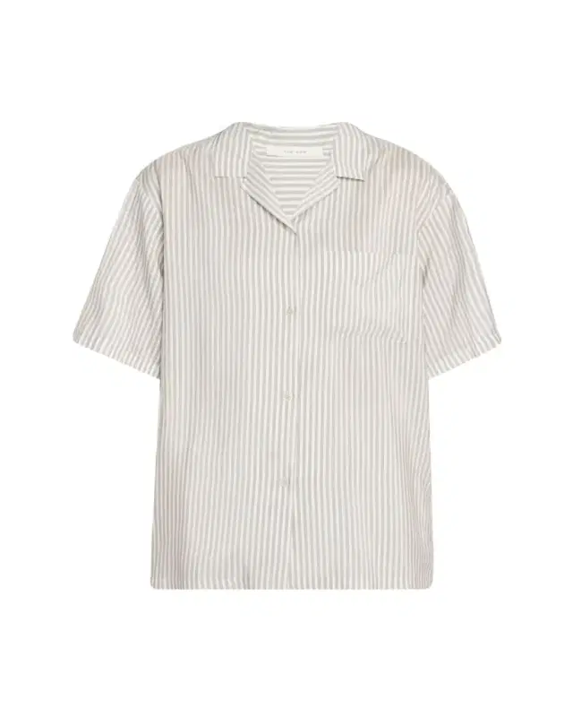 Jorge Striped Silk Camp Shirt Jorge Striped Silk Camp Shirt