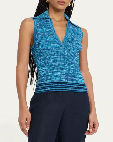 Ramy Brook Birdie Rib-Knit Sleeveless Top | Thumbnail 4 Ramy Brook Birdie Rib-Knit Sleeveless Top | Thumbnail 4