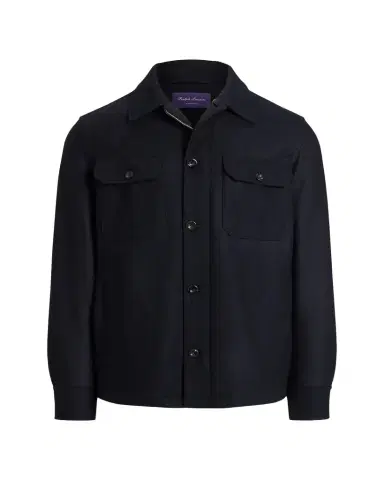 Ralph Lauren Purple Label Felton Cashmere-Blend Shirt Jacket | Thumbnail 1 Ralph Lauren Purple Label Felton Cashmere-Blend Shirt Jacket | Thumbnail 1