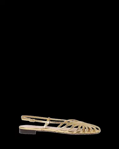 Loeffler Randall Devon Lattice Metallic Leather Slingback Sandals | Thumbnail 2 Loeffler Randall Devon Lattice Metallic Leather Slingback Sandals | Thumbnail 2