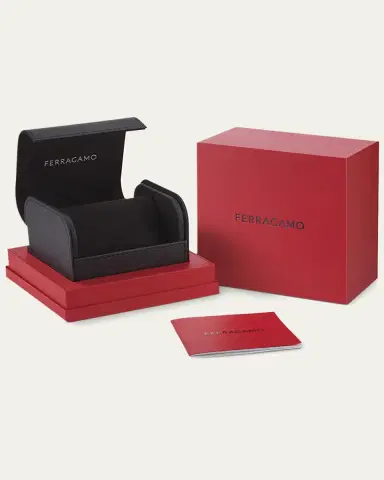 Ferragamo 25mm Double Gancini BraceleDouble Gancini 25MM IP Yellow Gold Diamond Watch | Thumbnail 4 Ferragamo 25mm Double Gancini BraceleDouble Gancini 25MM IP Yellow Gold Diamond Watch | Thumbnail 4