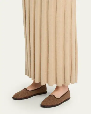 Vibi Venezia Furlana Herringbone Wool-Blend Slippers | Thumbnail 2 Vibi Venezia Furlana Herringbone Wool-Blend Slippers | Thumbnail 2