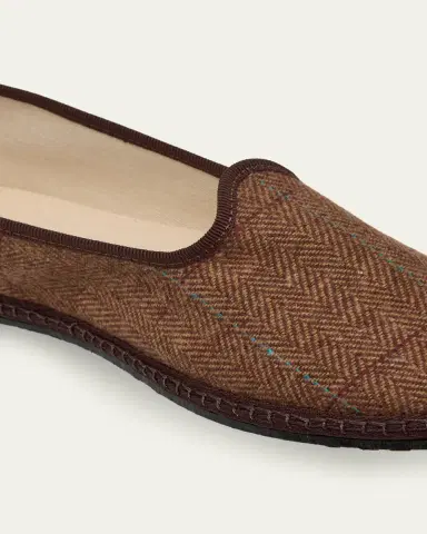 Vibi Venezia Furlana Herringbone Wool-Blend Slippers | Thumbnail 5 Vibi Venezia Furlana Herringbone Wool-Blend Slippers | Thumbnail 5