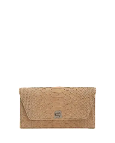 Akris Anouk Snakeskin Suede Envelope Clutch Bag | Thumbnail 1 Akris Anouk Snakeskin Suede Envelope Clutch Bag | Thumbnail 1
