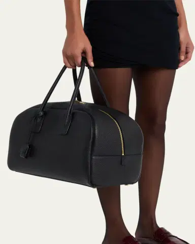 Saint Laurent Sac De Jour Boston Large Top-Handle Bag in Grain Leather | Thumbnail 2 Saint Laurent Sac De Jour Boston Large Top-Handle Bag in Grain Leather | Thumbnail 2