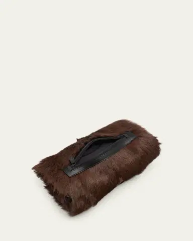 Moncler Goat Shearling Handwarmer with Strap | Thumbnail 4 Moncler Goat Shearling Handwarmer with Strap | Thumbnail 4